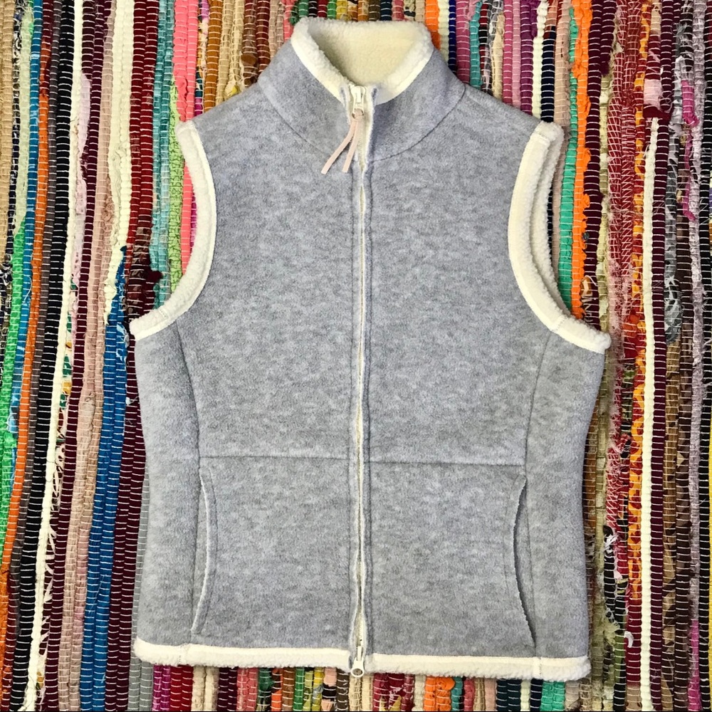 Express ~ Fuzzy faux shearling fleece vest